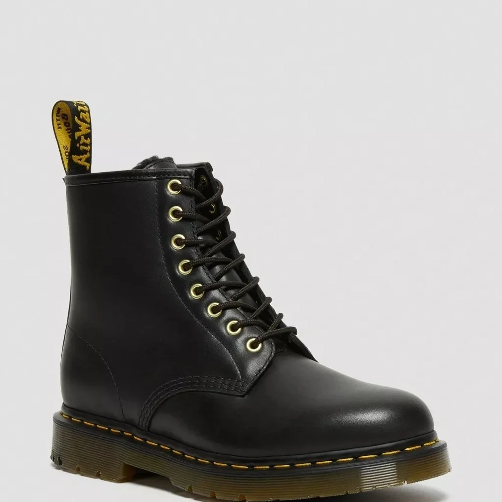 Dr. Martens 1460 WarmWair Grizzly Leather Boots